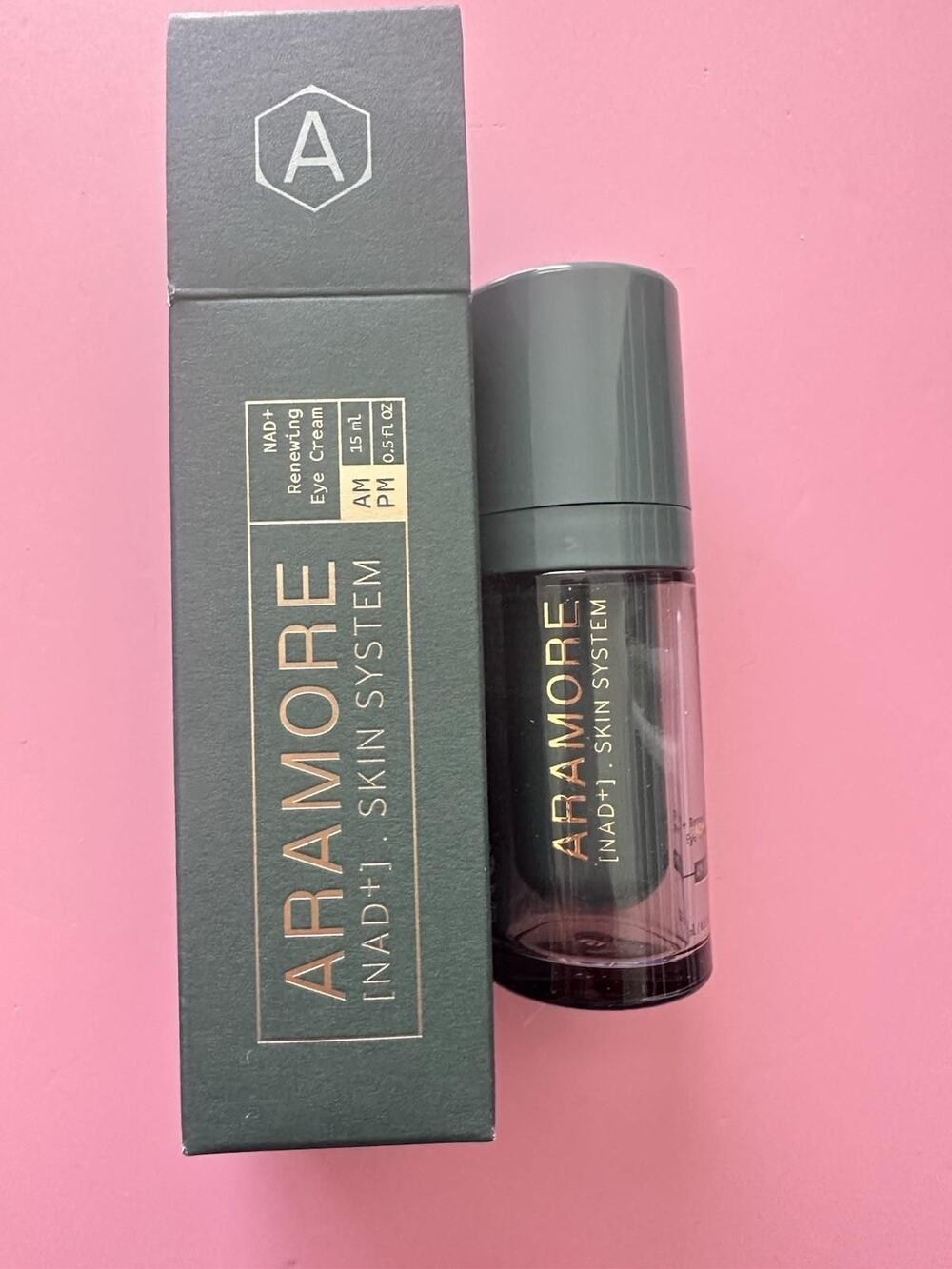Aramore NAD+ Skin System Renewing Eye Cream .5oz NIB 100% Authentic